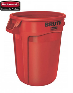 Kontener okrągły BRUTE® 121,1L Red