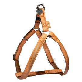 Zolux Szelki regulowane Mac Leather 25mm Żółte