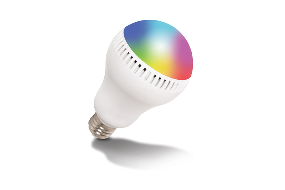 GoClever Sound Colour - żarówka LED - Dyskretny i poręczny głośnik - gwint E27 - Stwórz magiczną atmosferę gdziekolwiek jesteś - dostępne od ręki