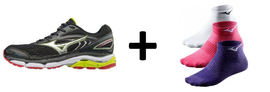 Mizuno Wave Inspire 13 + Mizuno Training Mid 3P