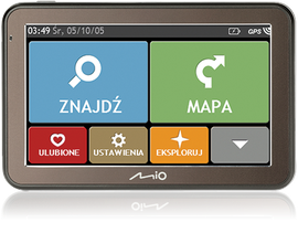 Mio Spirit 7500 - bez map - odblokowana - 5 cali - dostępne od ręki