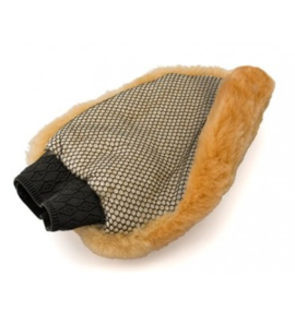 Flexipads Merino Super Soft Lambskin Wash Mesh Mitt