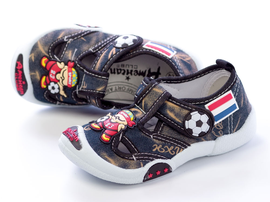 -60%Markowe trampki dziecięce AMERICAN TEN5 BK