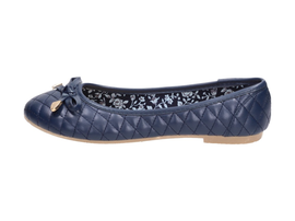Granatowe baleriny, buty damskie SABATINA 104