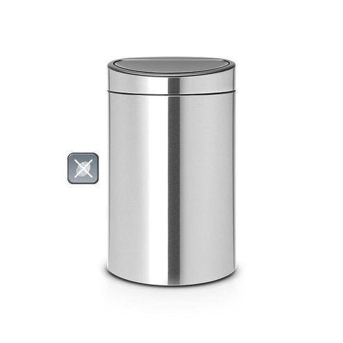 Kosz TOUCH BIN 10L + 23L Matt Steel FPP