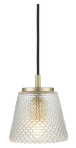 DAMN FASHIONISTA lampa wisząca mosiądz 15cm 751969 WATT A LAMP