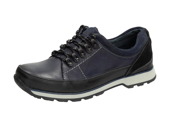 POLSKIE buty męskie MARIO 867NV TREKKING SKÓRA