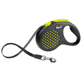 Flexi Smycz Design taśma S 5m żółty