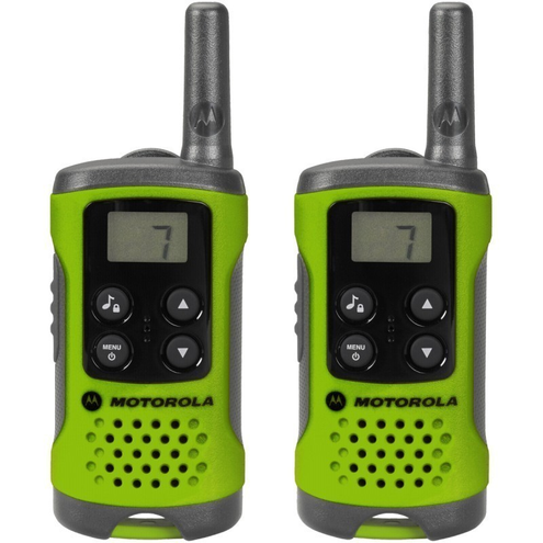 KRÓTKOFALÓWKA MOTOROLA TLKR T41 - zielone - Walkie-Talkie - Radiotelefon - zasięg 4km - dostępne od ręki