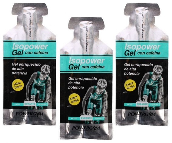 Powergym Isopower Gel [ 3x40G ] - Limonka