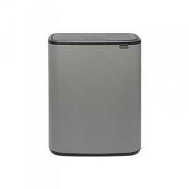 Kosz TOUCH BIN BO 2x30L Mineral Concrete Grey