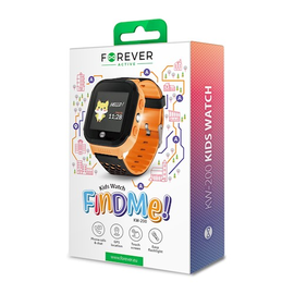 Zegarek GPS kids Forever Find Me KW-200 pomarańczowy