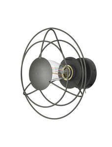 RADIO kinkiet / plafon grafit 28cm 751846 WATT A LAMP