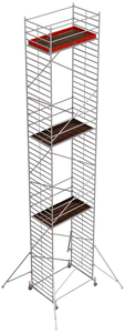 Rusztowanie aluminiowe jezdne KRAUSE Stabilo 50 (2,50 x 1,50m) - 14,40m 745316