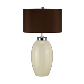 Lampa stołowa VICTOR Cream Small Elstead