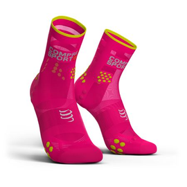 Compressport Pro Racing Socks Ultra Light V3.0 | BIAŁO-CZARNE - kompresyjne skarpety do biegania RSHULV3-FL3430