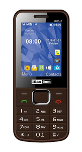 MaxCom MM141 - brown - kamera VGA - 2.4" - klasyczny - dostępne od ręki