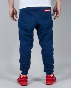 SPODNIE DRESOWE BOX LOW NAVY