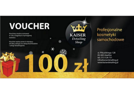 VOUCHER o wartości 100zł