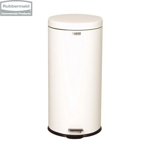 Kosz na śmieci Small Pedal Bins 30,3L white SKLEP RUBBERMAID