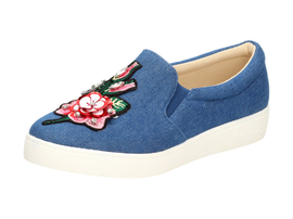 Jeansowe tenisówki, buty damskie VICES 7158-13