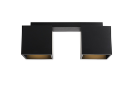 Plafon 2-PŁ BIT BLACK 982PL/H1 Aldex