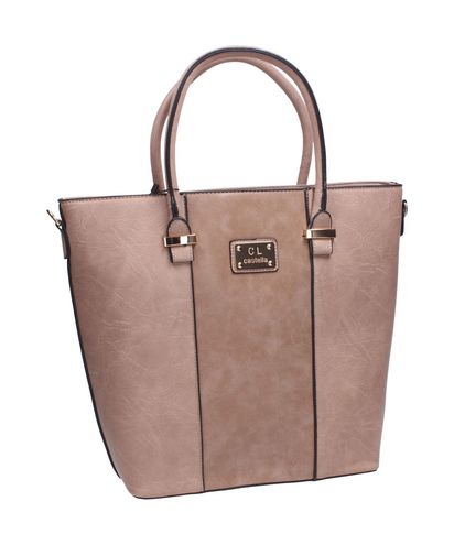 Piękna torebka damska kuferek 709 KHAKI