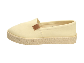 Beżowe espadryle damskie WISHOT 32-181