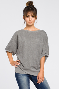 Bluza rękawy oversize bee-048