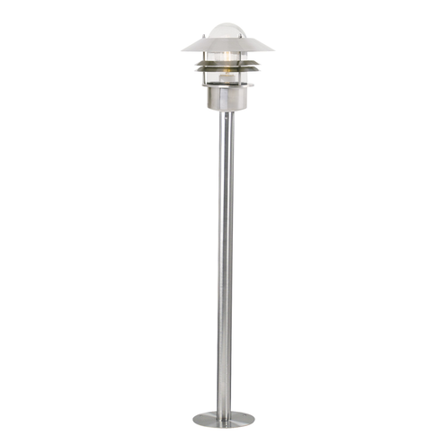 BLOKHUS lampa ogrodowa E27 stal nierdzewna 25078034 Nordlux