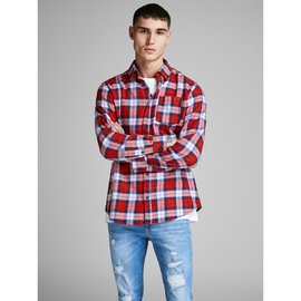 Jack & Jones "Jornico Shirt" Fiery Red