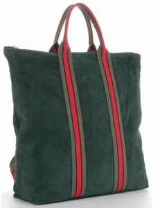 Torebki Skórzane ShopperBag renomowanej firmy VITTORIA GOTTI Butelkowa Zieleń (kolory)