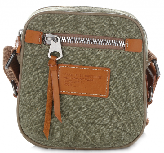 David Jones Mała Torebka Damska Listonoszka Khaki (kolory)