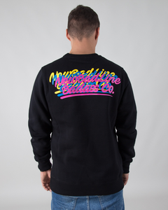 BLUZA BEZ KAPTURA COLORLOGOS BLACK