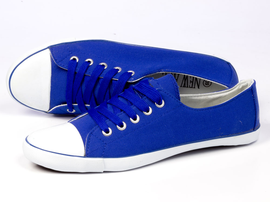Markowe niebieskie trampki NEW AGE 306