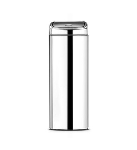 Kosz TOUCH BIN 25L prostokątny Brilliant Steel