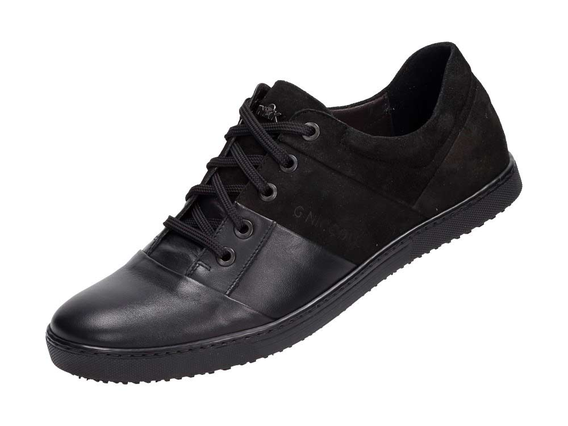 POLSKIE Markowe półbuty męskie, buty NIK 595