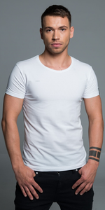 Koszulka T-shirt EXZO T-shirt Classic Biały