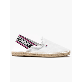 Tommy Jeans "Espadryle Pop Webbing" White