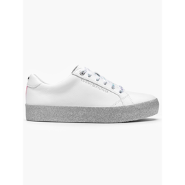 Tommy Hilfiger "Glitter Dress Sneaker" White