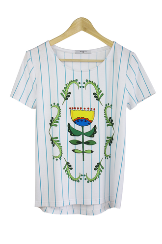 T-shirt FUNNY FLOWER