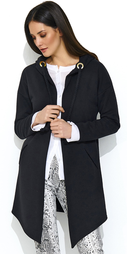 Bluza NUMINOU NU165 - Czarny