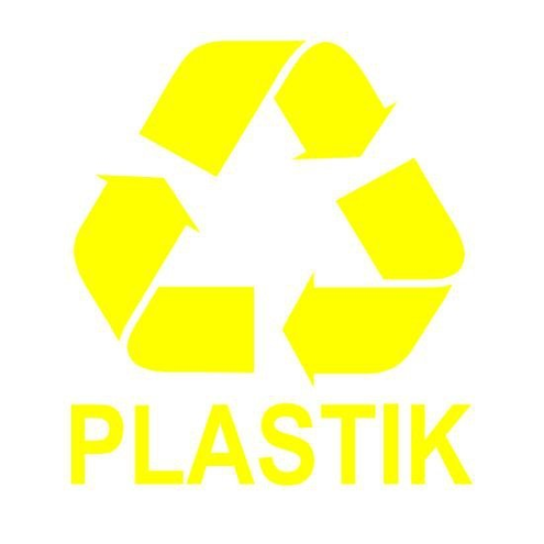 Etykieta do segregacji PLASTIK