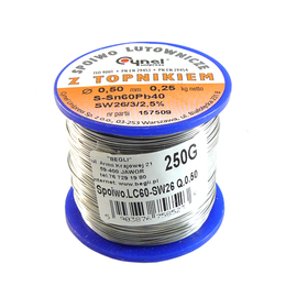 Spoiwo LC60-SW26 średnica 0.50mm 250G