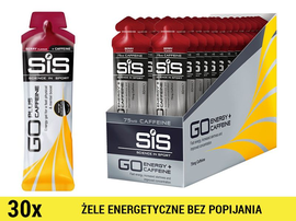 SiS GO Energy +Caffeine Gel [30x60ml] - jagoda