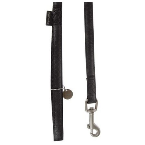 Zolux Smycz Mac Leather 25mm/1.2m Czarna