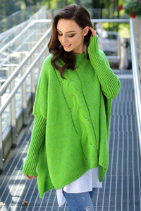 Sweter ponczo ls240