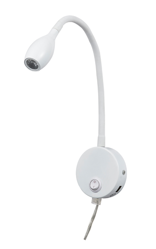Spot LED USB kinkiet do czytania 736225 halo design