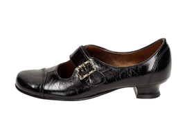 Czarne pantofle, buty dziecięce KMK 56
