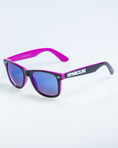 OKULARY CLASSIC INSIDE BLACK-VIOLET FLASH BLUE MIRROR 893